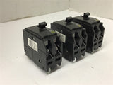 Square D 30 Amp Circuit Breaker Type QO 2 Pole Lot of 3