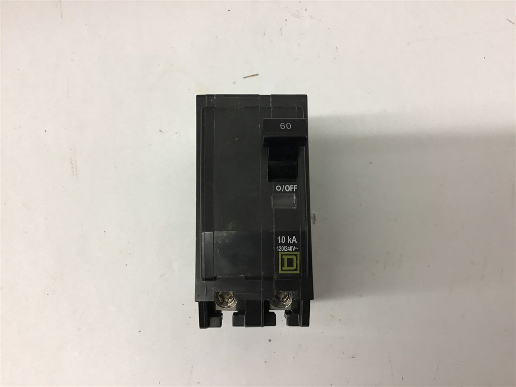 Square D 60 Amp Circuit Breaker 2 Pole Type QO