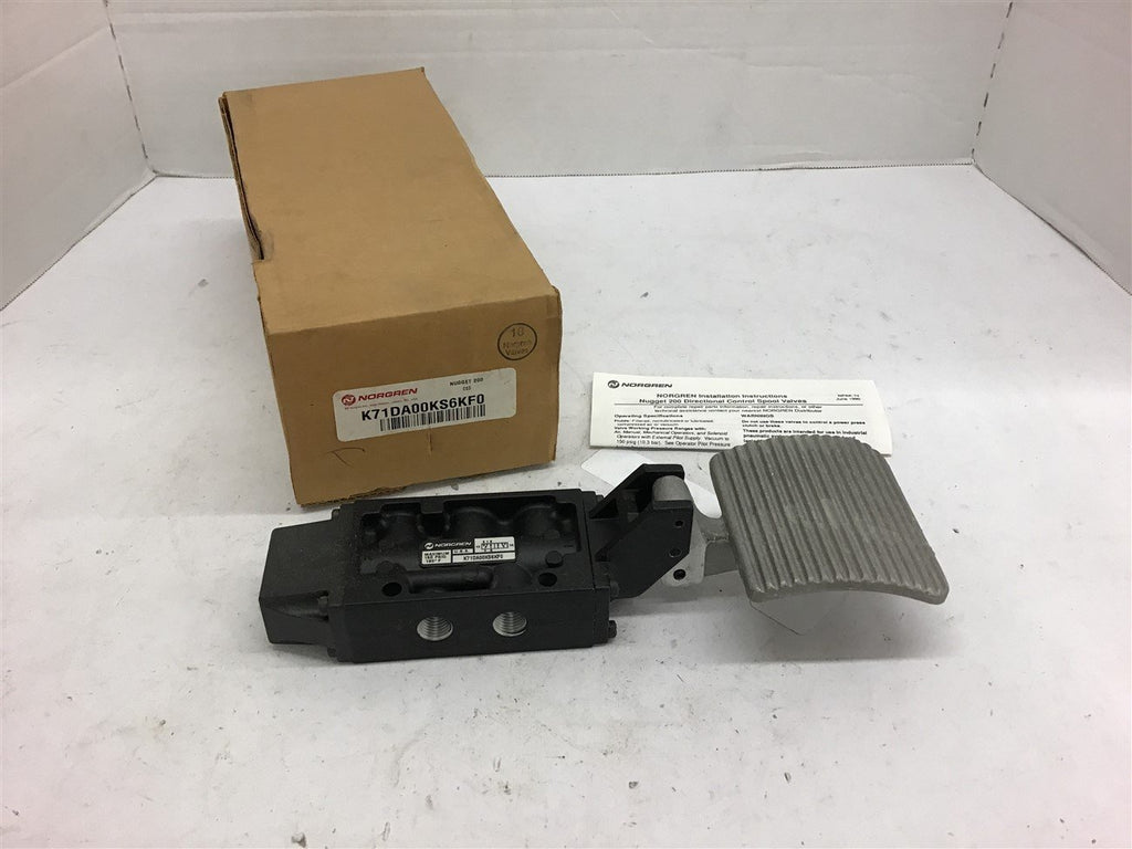 Norgren K71DA00KS6KF0 Directional Control Spool Valves