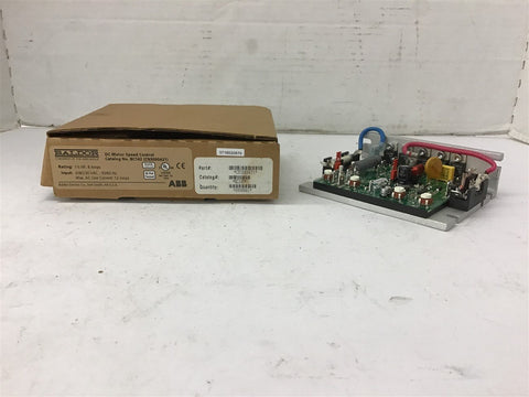 Baldor BC142 DC Speed Control 1 1/2 HP 8 Amps 208/230 vac 12 Amps