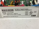 Baldor BC142 DC Speed Control 1 1/2 HP 8 Amps 208/230 vac 12 Amps