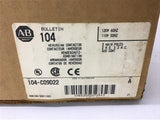 Allen-Bradley 104-C09D22 Reversing Contactor 120 Volt Coil
