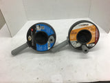 Cobra Products- 1/4 in. x 25 ft. Pistol-Grip Drum Auger Lot of 2