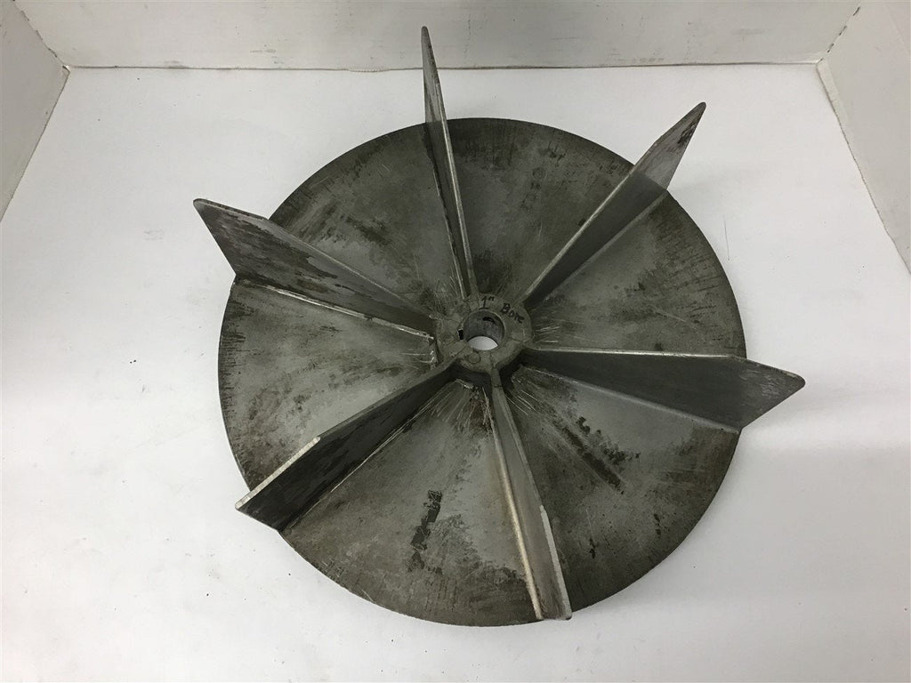 Fan Blade 13 1/2" OD 6 Blades 4" Deep 1" Bore