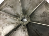 Fan Blade 13 1/2" OD 6 Blades 4" Deep 1" Bore