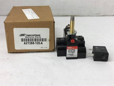 Ingersoll Rand A213SS-120-A Solenoid Valve