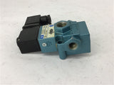 Mac 55B-11-PL-111BA Solenoid Valve 111B-501JB 24 Vdc 150 PSI 6 Watts