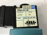 Mac 55B-11-PL-111BA Solenoid Valve 111B-501JB 24 Vdc 150 PSI 6 Watts