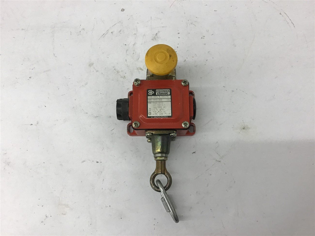 Bernstein SID-UV1 M.RASTG 0660 0113 16Amp 380 Vac E-Stop Switch