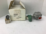 Asco S262SG02N3FJ5 Solenoid Gas Valve 2 Way NO 25 PDI 120 Vac 1" NPT