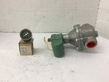 Asco S262SG02N3FJ5 Solenoid Gas Valve 2 Way NO 25 PDI 120 Vac 1" NPT