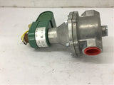 Asco S262SG02N3FJ5 Solenoid Gas Valve 2 Way NO 25 PDI 120 Vac 1" NPT