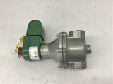 Asco S262SG02N3FJ5 Solenoid Gas Valve 2 Way NO 25 PDI 120 Vac 1" NPT
