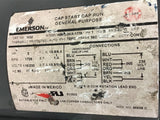 Emerson 1032 2 HP Ac Motor 115/230 volts 1725 Rpm 4P 60HZ Single Phase 56C