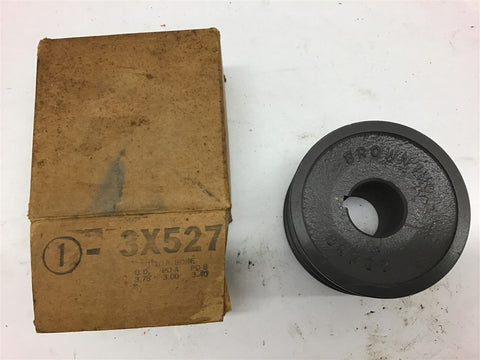 Browning 2BK36H 2 Groove Pulley 1 3/16" Bore