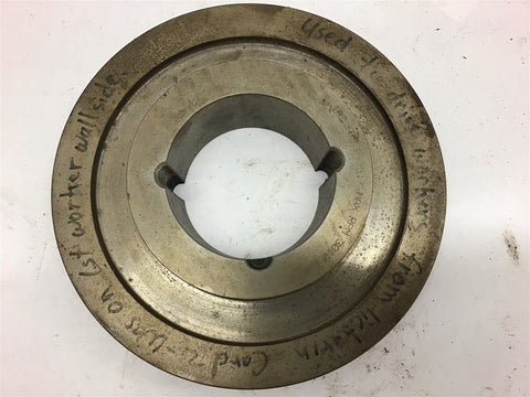 1A7.6B8 Single Groove Pulley Uses 2517 Bushing