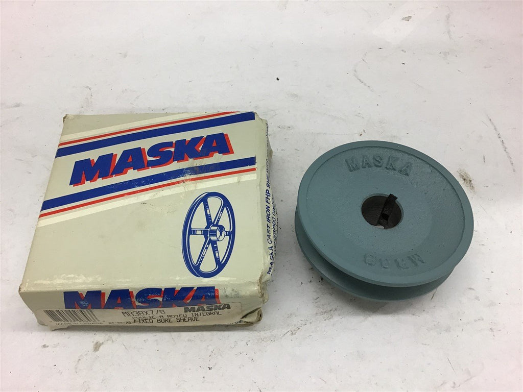 Maska MB38X7/8 Pulley B Width Belt 7/8" Bore