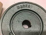 Maska 2MB50x7/8 Pulley 2 Groove 7/8' Bore