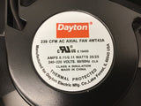 Dayton 4WT43A AC Axial Fan 230 Volts 239 CFM