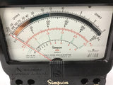 Simpson 260-8 12388 VOM General Purpose Volt Ohm Miliammeter