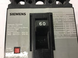Siemens ED43B060L Circuit Breaker 60 Amp 3 Pole 480 Volts