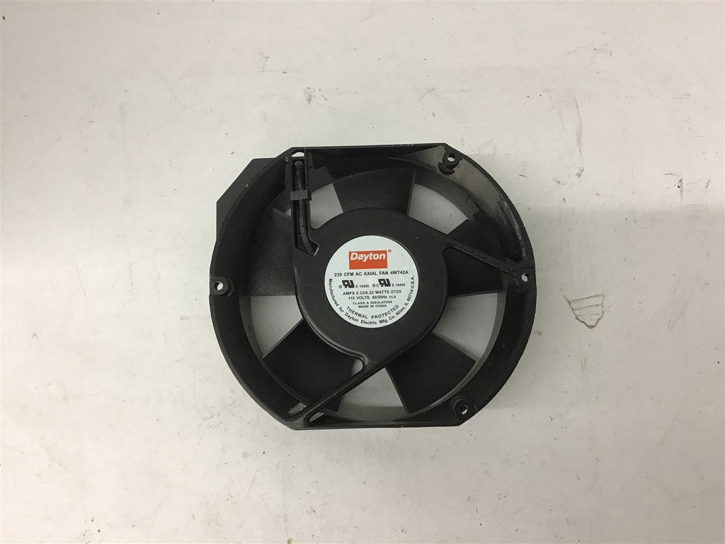 Dayton 4Wt42A 239 CFM Ac Axial Fan 115 Volts