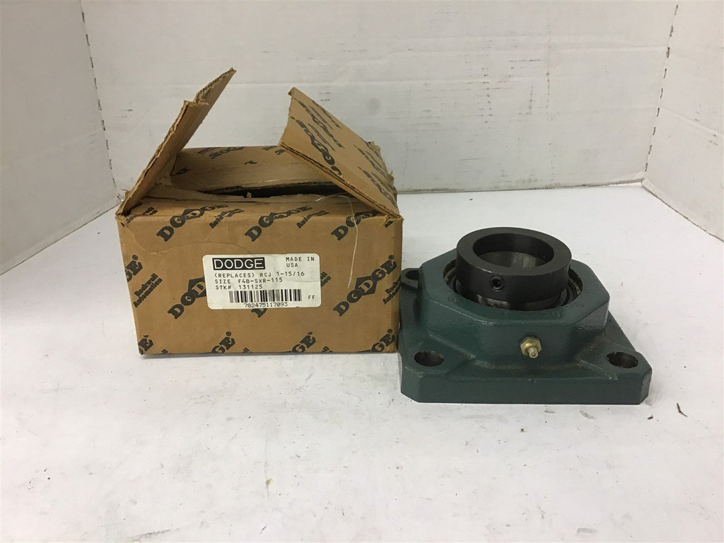 Dodge F$B-SXR115 4Bolt Flange Bearing 131125 1 15/16 Bore Bearing