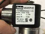 Parker 71215SN2MN00N0C111P3 Valve 120 volts 10 Watts 1/8 Orifice 200 PSI