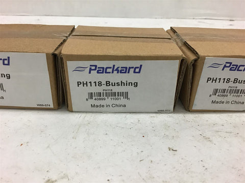 Packard PH118 Bushing Lot of 3