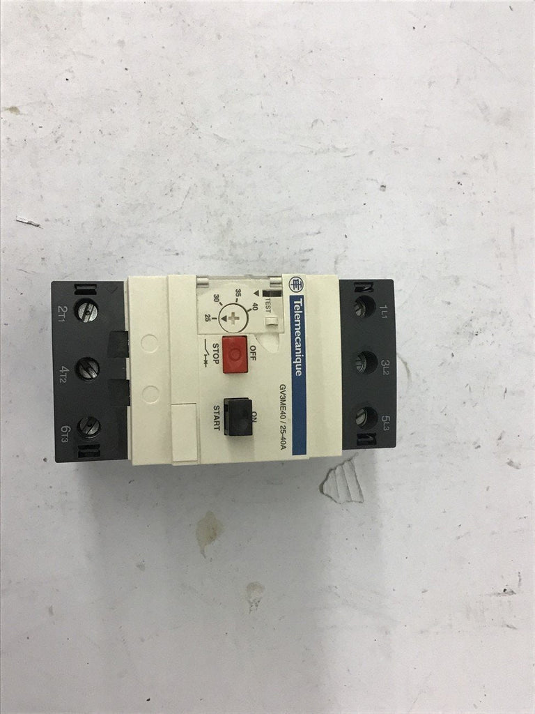 Schneider Electric GV3ME40 25-40 Amp Circuit Breaker