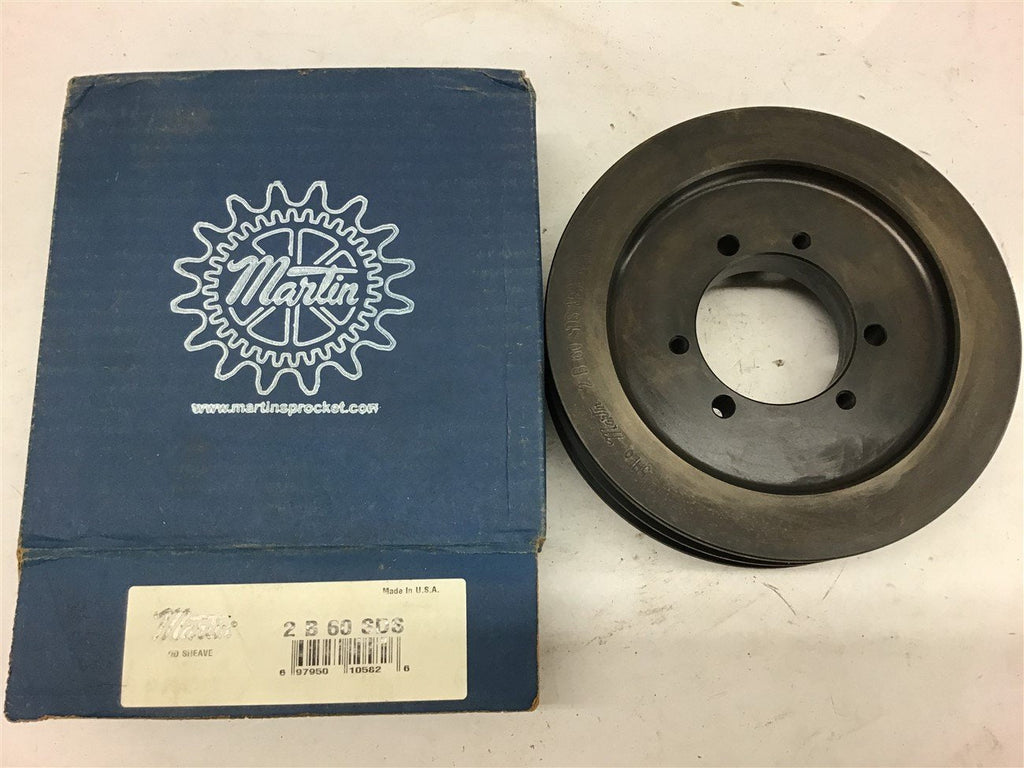 Martin 2B60 SDS Pulley 2 Groove uses SDS Bushing