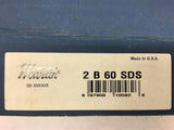 Martin 2B60 SDS Pulley 2 Groove uses SDS Bushing