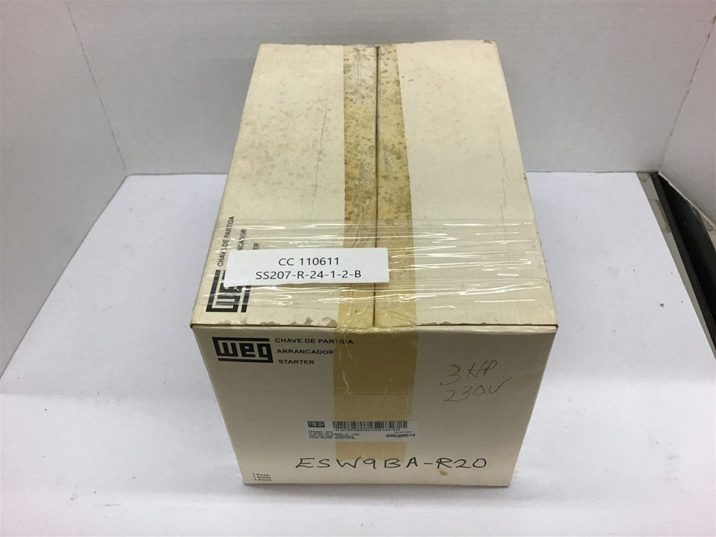 WEG ESW9BA-R20 Starter 230V 3 HP