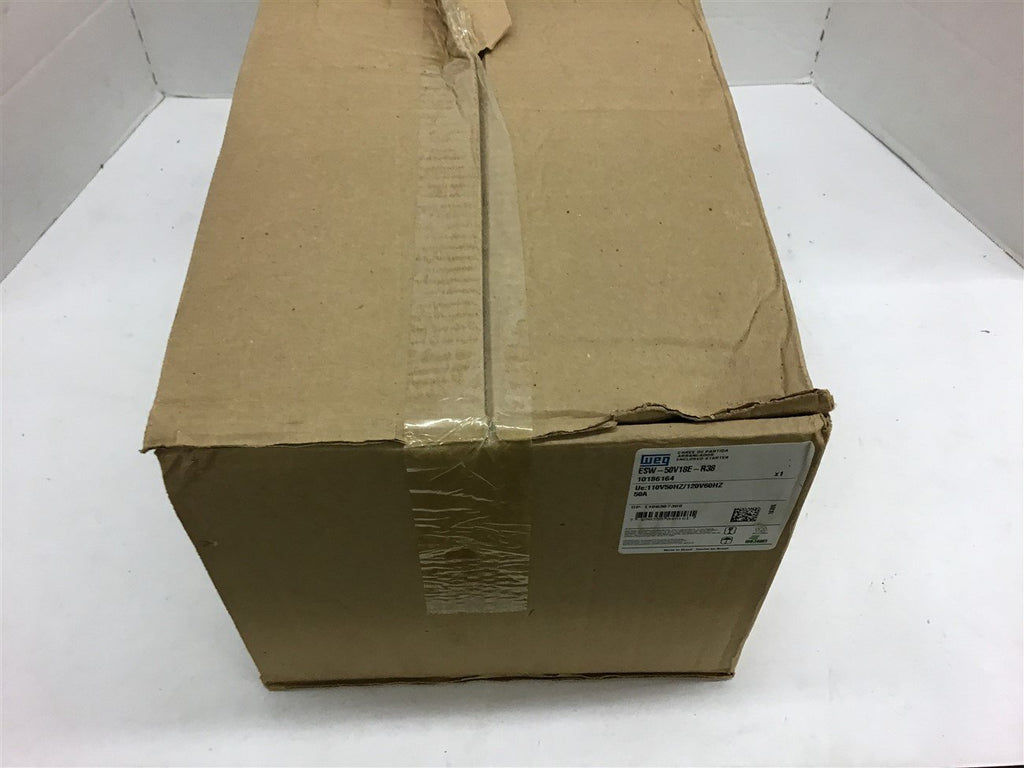 Weg ESW-50V18E-R38 Enclosed Starter 50 Amp 120 volt Coil