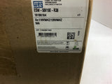 Weg ESW-50V18E-R38 Enclosed Starter 50 Amp 120 volt Coil