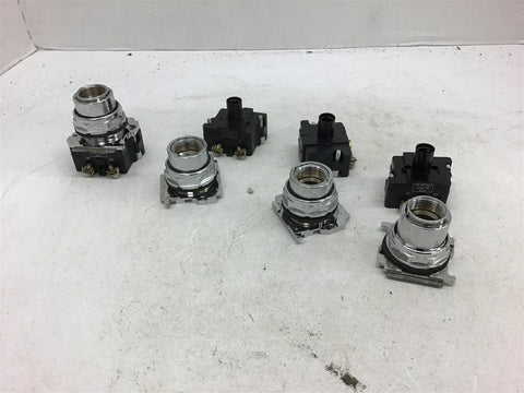 Cutler Hammer 10250T/91000T 120 V Resistor Lamp 120MB Evergreen Lot of 4