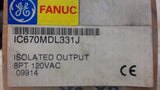 NEW, GE FANUC, IC670MDL331J, OUTPUT MODULE, 12-120 VAC, 8 POINT