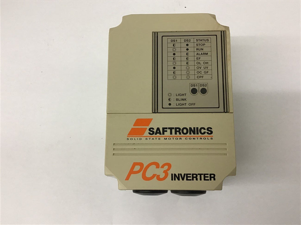 Saftronics CIMR-PCU20P2 Solid State Motor Controls 0.6 KVA 230 AC