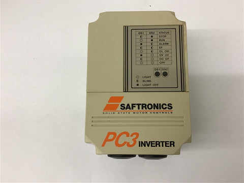 Saftronics CIMR-PCU20P2 Solid State Motor Controls 0.6 KVA 230 AC