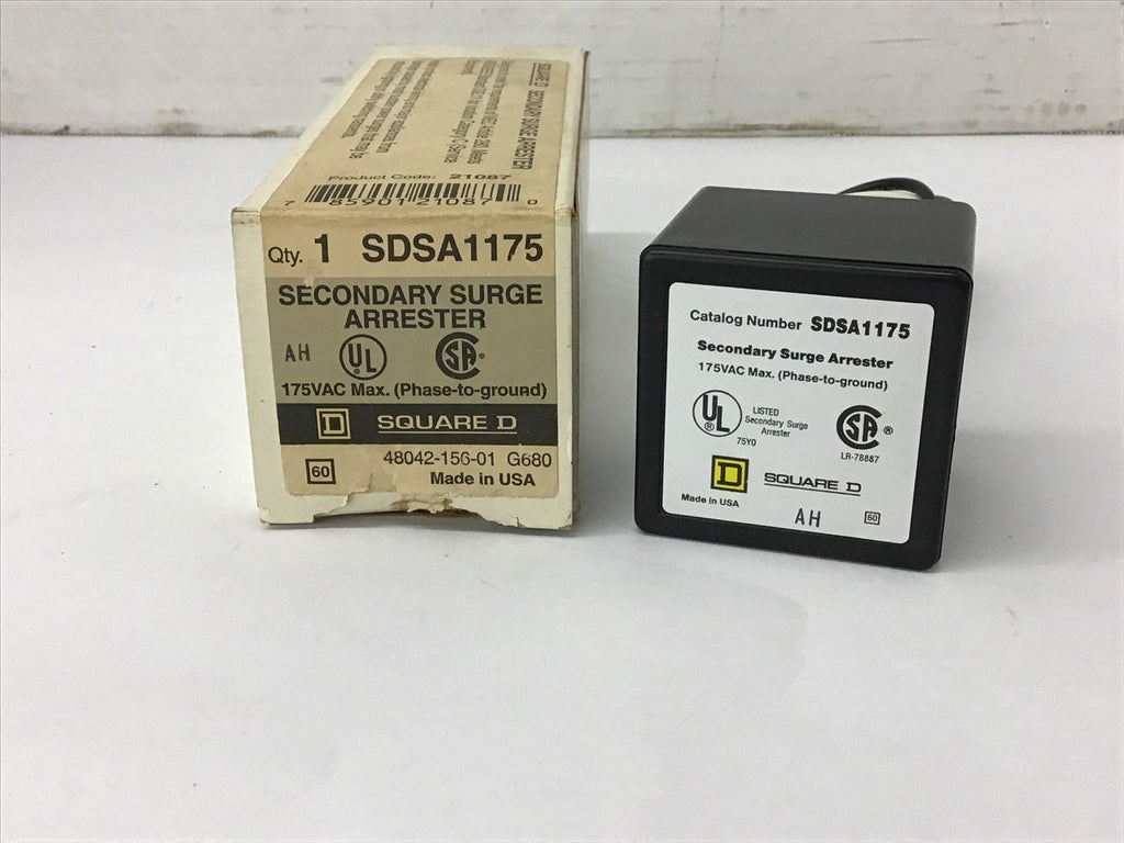 Square D SDSA1175 Secondary Surge Arrester 175 VAC