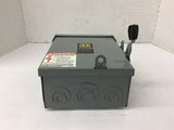 Square D D321NRB 30 Amp Safety Switch 240 Vac