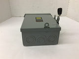 Square D D221NRB 30 Amp Safety Switch 240 vac 3R