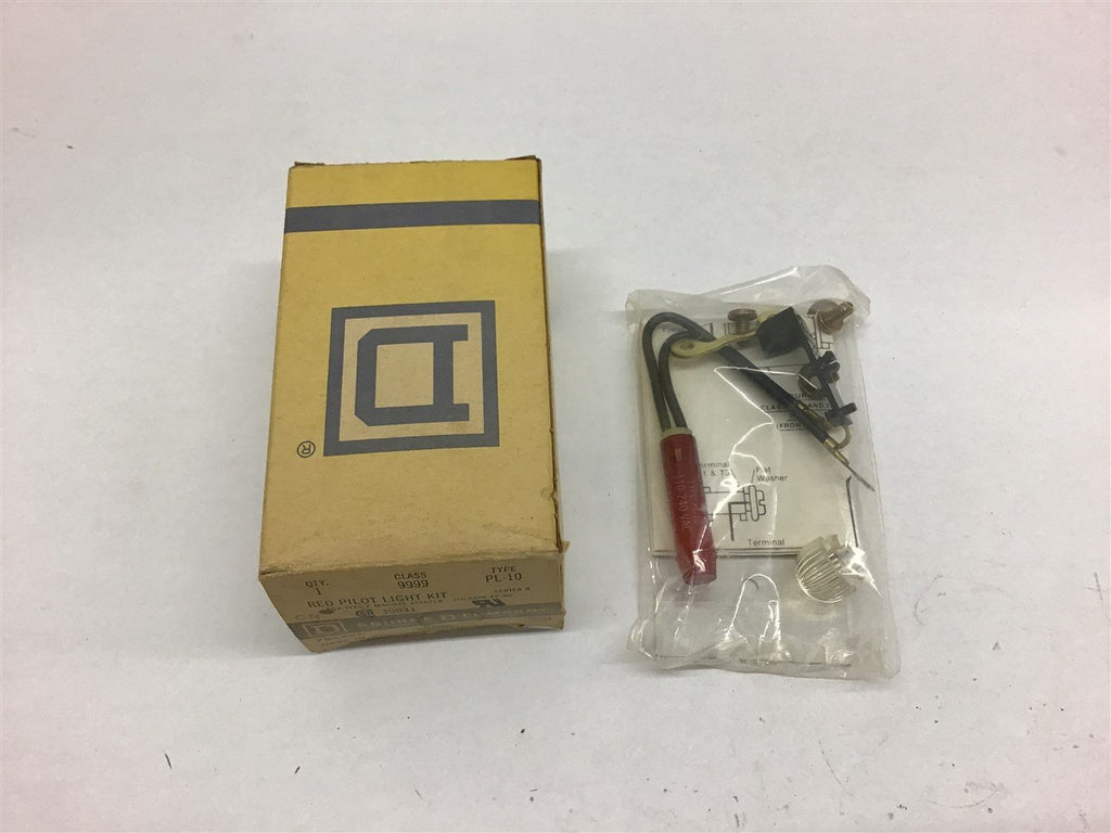 Square D 9999 PL-10 Red Pilot Light Kit