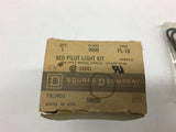 Square D 9999 PL-10 Red Pilot Light Kit