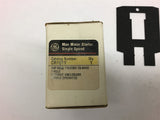 Ge CR101Y Manual Motor Starter