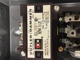 Cutler-Hammer A10CG0C Ac Magnetic Starter Size 1 480 volt coil