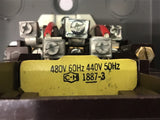 Cutler-Hammer A10CG0C Ac Magnetic Starter Size 1 480 volt coil