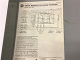 GE CR309A1 Nema Size 00 Magnetic Reversing Controller 460 volt @ 2 HP