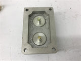 Killark XCS-0B4 Double Push Button Cover RED/GREEN START/STOP