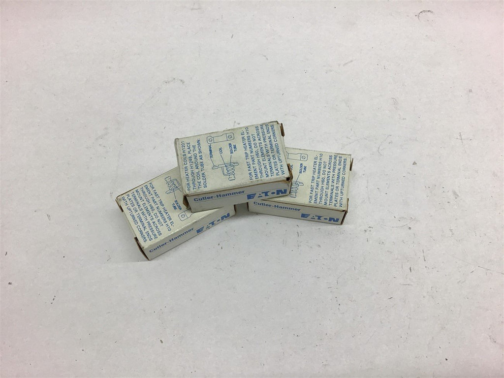 Cutler Hammer H-1024 Eaton Overload Relay Heater Element Lot of 3